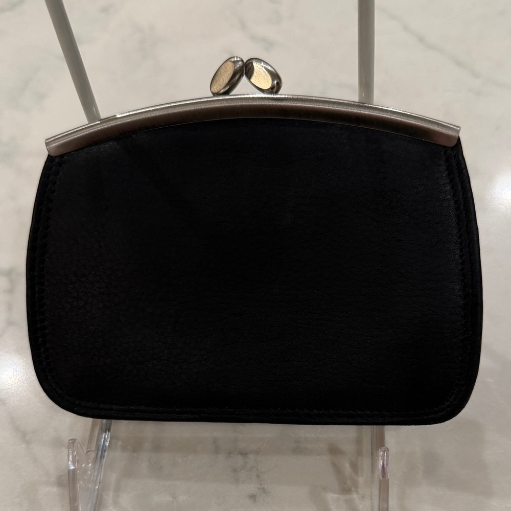 Black Leather Women's Clutch by Wilson’s Leather - Picture 3 of 9